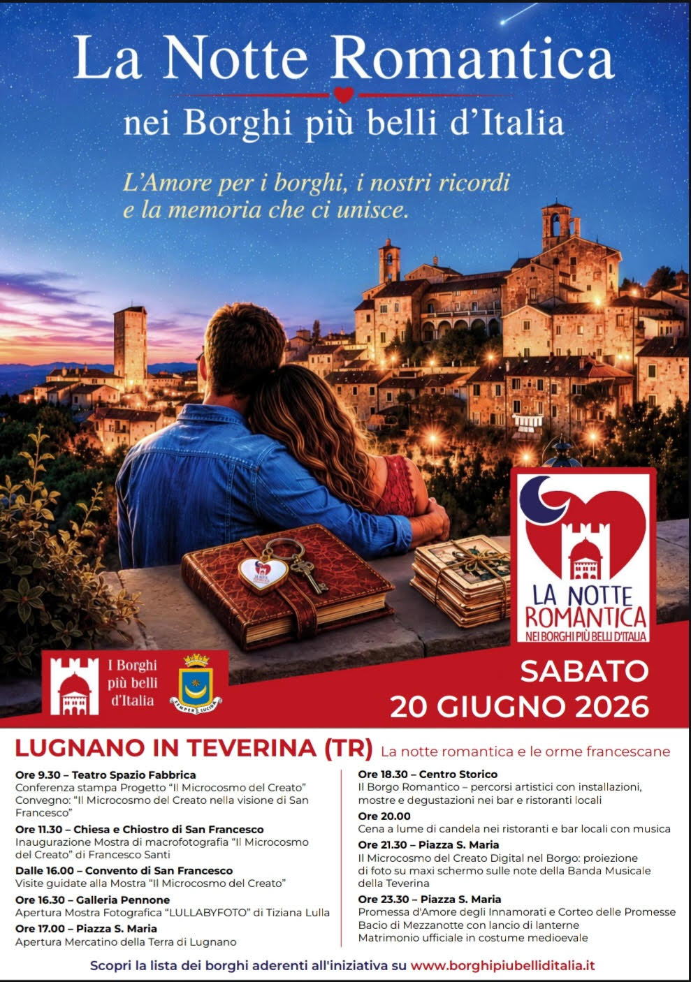 immagine notizia (ptn) Borghi più belli d’Italia: quattro comuni della provincia ospiteranno la “Notte Romantica”